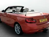 Begagnad BMW 218 Sport Line 150 HK (110 kW) 2017 Orange Cab