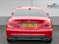Used Mercedes CLA220 177 HP (130 kW) 2017 Jupiter red gloss Sedan