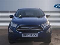 Used Ford Ecosport Zetec 125 HP (91 kW) 2019 Blue SUV
