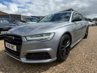 Used Audi A6 Black Edition 190 HP (139 kW) 2018 Grey Estate