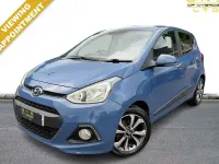 Used Hyundai i10 Premium SE 87 HP (63 kW) 2016 Blue Hatchback