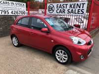 Used Nissan Micra Acenta 2015 Red Hatchback