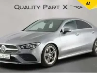 Used Mercedes CLA200 AMG line 163 HP (119 kW) 2020 Grey Coupe