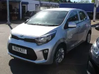 Usado Kia Picanto 84 HP (61 kW) 2019 Prateado Citadino
