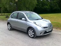 Used Nissan Micra Tekna 2009 Silver Hatchback