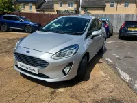 Used Ford Fiesta Titanium 100 HP (73 kW) 2018 Silver Hatchback