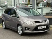 Used Ford Grand C-Max Titanium 140 HP (102 kW) 2014 Brown MPV