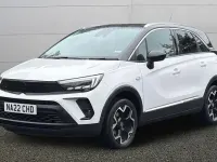 Used Vauxhall Crossland Ultimate 131 HP (96 kW) 2021 White SUV
