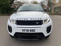 Used Land Rover Range Rover evoque HSE Dynamic 2018 White Coupe