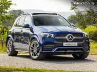 Used Mercedes GLE400 AMG line 325 HP (239 kW) 2020 Blue SUV