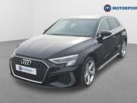 Used Audi A3 e-tron S-Line 2024 Black Hatchback