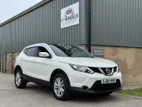 Used Nissan Qashqai Acenta Premium 110 HP (80 kW) 2014 White SUV