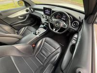 Used Mercedes C220 AMG line 170 HP (125 kW) 2014 White Sedan