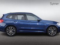 Used BMW X3 M Sport 261 HP (191 kW) 2019 Blue SUV