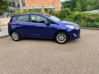 Used Ford Fiesta Zetec 85 HP (62 kW) 2018 Blue Hatchback