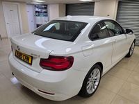 Used BMW 218 2015 White Coupe