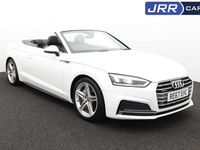 Used Audi A5 Cabriolet S-Line 2017 White Cabriolet
