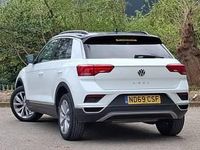 Used VW T-Roc Design 115 HP (84 kW) 2019 White SUV