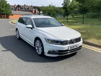 Used VW Passat R-line 2019 White Estate
