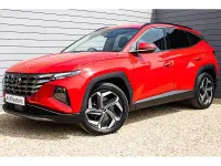 Used Hyundai Tucson Premium 2021 Engine red SUV