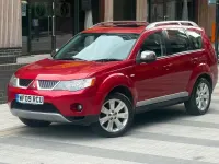 Used Mitsubishi Outlander Elegance 170 HP (125 kW) 2009 Red SUV