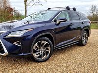 Used Lexus RX450hL 2018 Blue Estate