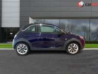 used Vauxhall Adam 1.0 ROCKS AIR START/STOP 3d 113 BHP DAB Radio, Bluetooth, Electric Opening Roof, Cruise Control, Electric Mirrors Pump Up The Blue, 17-Inch Alloys