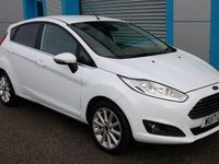 Used Ford Fiesta Titanium 2017 White Hatchback