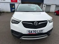 Gebraucht Vauxhall Crossland X Elite 130 PS (95 kW) 2020 Weiß SUV