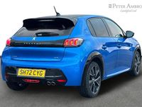 Usado Peugeot 208 Premium 129 HP (94 kW) 2022 Azul Citadino