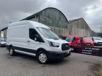 Used Ford Transit 130 HP (95 kW) 2018 White Van