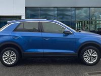 Used VW T-Roc Life 150 HP (110 kW) 2023 Ravenna blue SUV