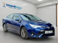 Used Toyota Avensis Business Edition 112 HP (82 kW) 2016 Blue Sedan