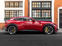 New Ferrari Purosangue 2025 Rosso mugello SUV