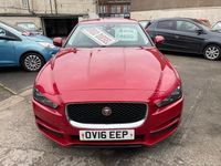 Used Jaguar XE Prestige 2016 Red Sedan