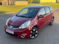 Used Nissan Note N-TEC 110 HP (80 kW) 2012 Red MPV