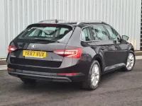 Used Skoda Superb SE 120 HP (88 kW) 2017 Black Estate