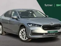 Used Skoda Superb SE L 150 HP (110 kW) 2025 Pebble silver metallic Hatchback