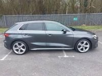 Used Audi A3 S-Line 110 HP (80 kW) 2023 Grey Sedan
