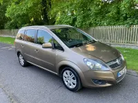 Used Vauxhall Zafira Design Edition 115 HP (84 kW) 2012 Bronze MPV