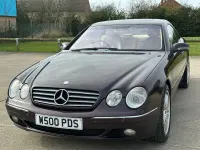 Used Mercedes CL500 2000 Black Coupe