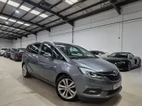 Used Vauxhall Zafira SRi 140 HP (102 kW) 2017 Grey MPV