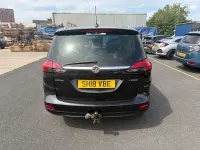 Used Vauxhall Zafira SRi 140 HP (102 kW) 2018 Black MPV