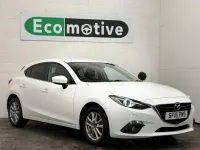 Used Mazda 3 120 HP (88 kW) 2016 White Hatchback