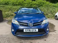 Used Toyota Verso Design 112 HP (82 kW) 2016 Blue MPV