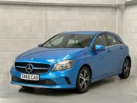 Used Mercedes A180 SE 109 HP (80 kW) 2015 Blue Hatchback