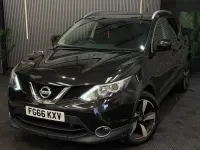 Used Nissan Qashqai N-Connecta 163 HP (119 kW) 2016 Black SUV