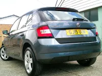 Used Skoda Fabia SE L 90 HP (66 kW) 2015 Grey Hatchback