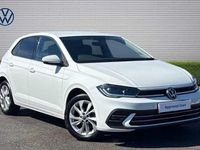 Used VW Polo Style 95 HP (69 kW) 2022 White Hatchback
