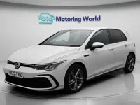 Used VW Golf VIII R-line 150 HP (110 kW) 2022 White Hatchback